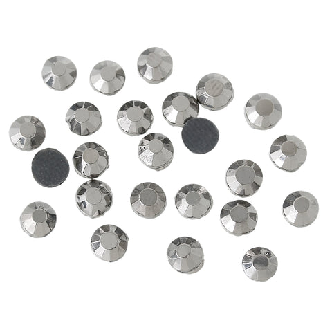 Sexy Sparkles DIY Iron on Fix Hot Flatback Rhinestones ss20 5mm (Gray)