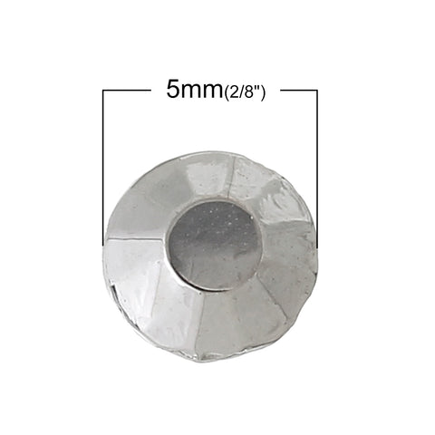 Sexy Sparkles DIY Iron on Fix Hot Flatback Rhinestones ss20 5mm (Gray)