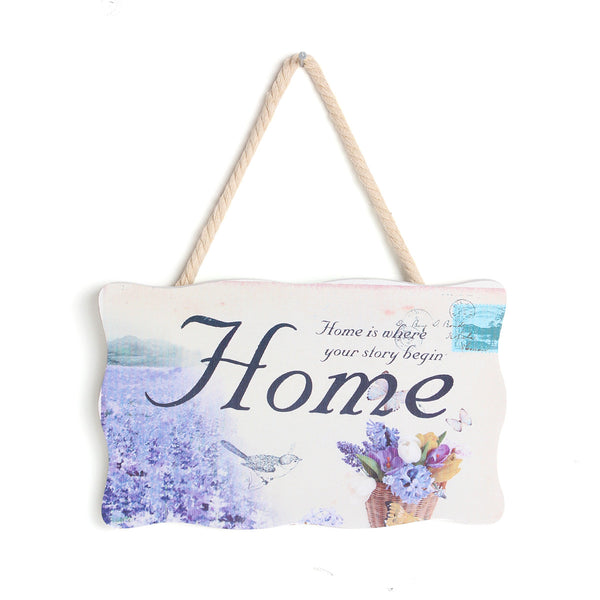 "Home" Decorative Wood Wall Hanging Sign [Kitchen] - Sexy Sparkles Fashion Jewelry - 1