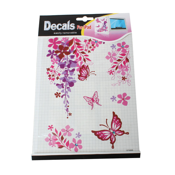 Butterfly Plastic Ipad Skin Sticker Decal Wrap Multicolor [Electronics]
