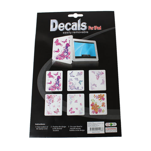 Butterfly Plastic Ipad Skin Sticker Decal Wrap Multicolor [Electronics] - Sexy Sparkles Fashion Jewelry - 3