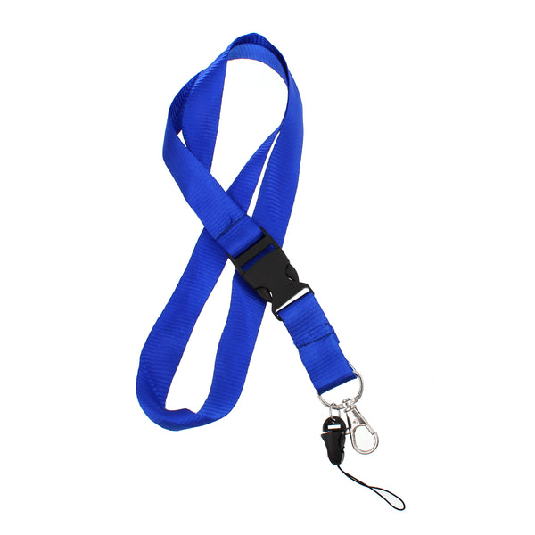 Sexy Sparkles ID Card Badge Neck Strap Lanyard Survival Buckle Clasp (Dark Blue)