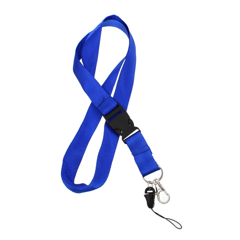 Sexy Sparkles ID Card Badge Neck Strap Lanyard Survival Buckle Clasp (Dark Blue)