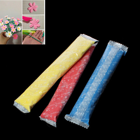 12 Pcs Set Multicolor Soft Polymer Modeling Clay DIY Craft - Sexy Sparkles Fashion Jewelry - 3