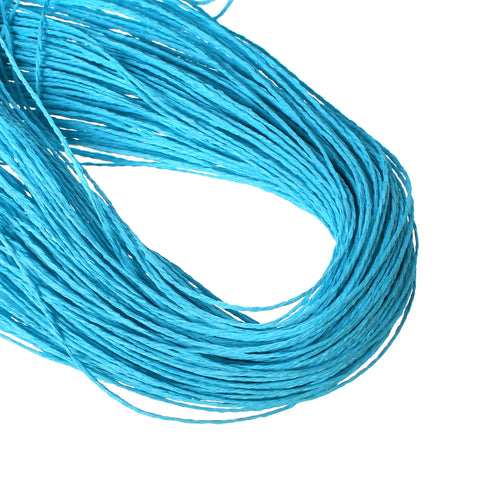 Sexy Sparkles Paper Jewelry Cord Rope 2mm (1/8") Approx. 750m (Light Blue)