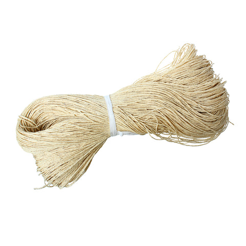 Sexy Sparkles Paper Jewelry Cord Rope 2mm (1/8") Approx. 750m (Beige)