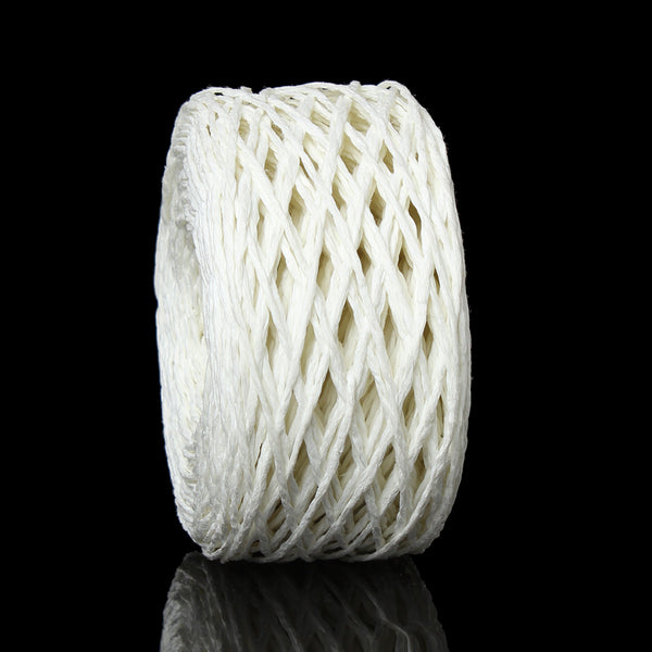 Sexy Sparkles Paper Jewelry Cord Rope Roll 2mm (1/8") Approx.70m (White)
