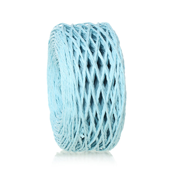 Sexy Sparkles Paper Jewelry Cord Rope Roll 2mm (1/8") Approx.70m (Light Blue)