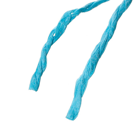 Sexy Sparkles Paper Jewelry Cord Rope Roll 2mm (1/8") Approx.70m (Blue)