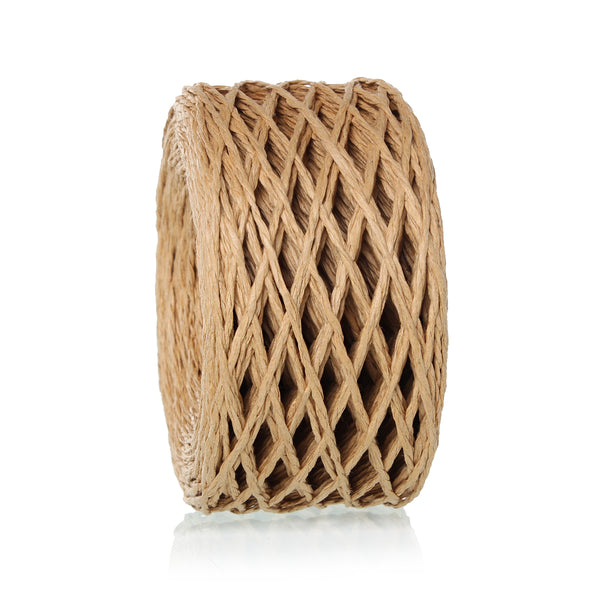 Sexy Sparkles Paper Jewelry Cord Rope Roll 2mm (1/8") Approx.70m (Coffee)