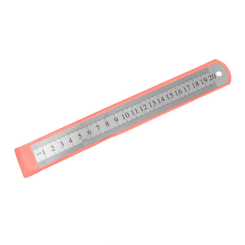 Straight Steel Ruler Styling Design Craft Sewing Tool 20cm - 8in - Sexy Sparkles Fashion Jewelry - 2