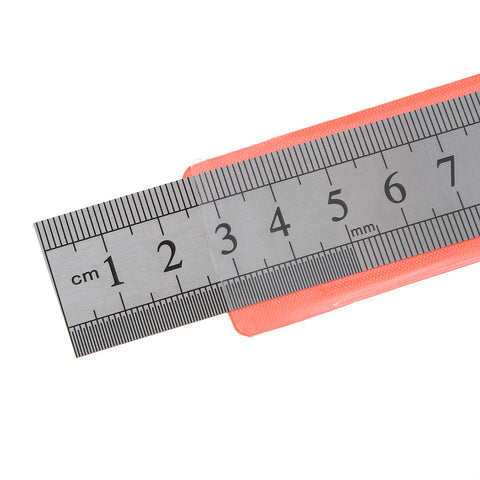 Straight Steel Ruler Styling Design Craft Sewing Tool 20cm - 8in - Sexy Sparkles Fashion Jewelry - 3