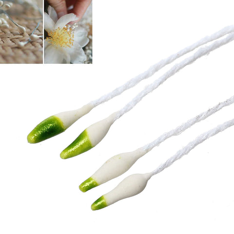 Sexy Sparkles 2 Bundle of Pearlized Artificial Flower Stamen 2-3/8" Approx. 164 Pcs (Fruit Green)