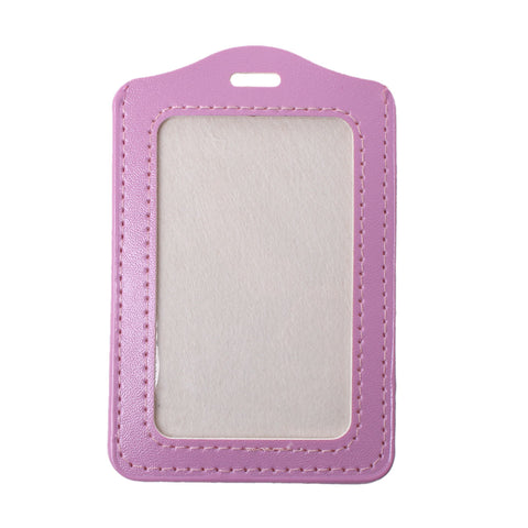 Sexy Sparkles 10 Pcs. Id Cards Badges Holders Vertical or Horizontal 4" (Pink)