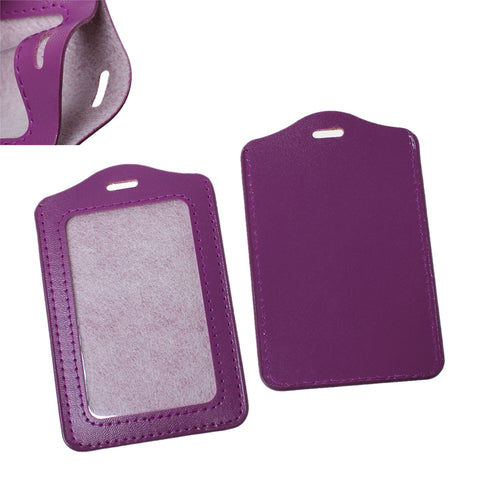 Sexy Sparkles 9 Pcs. Id Cards Badges Holders Vertical or Horizontal 4" (Purple)
