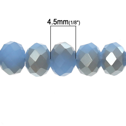 Strand Round Crystal Glass AB Faceted Assorted Colors Loose Beads 6mm - Sexy Sparkles Fashion Jewelry - 3