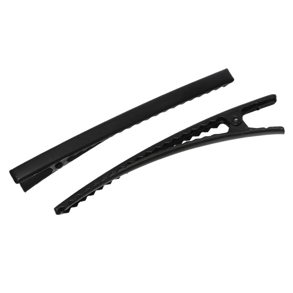 10 Pcs. Black Hair Clips Single Prong Alligator Teeth Barrette Snap Pinch Bla... - Sexy Sparkles Fashion Jewelry - 1