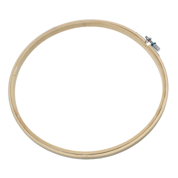 Sexy Sparkles Bamboo Embroidery Hoop Cross Stitch Supplies Circle Round Natural (22cm 8-5/8in)