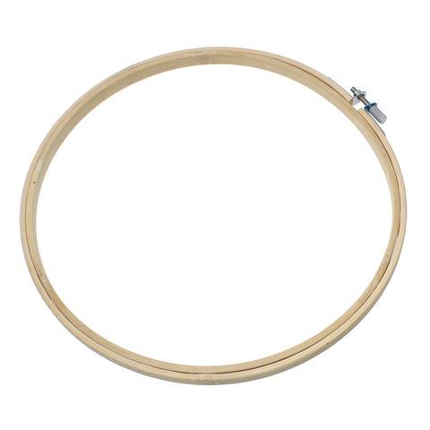 Sexy Sparkles Bamboo Embroidery Hoop Cross Stitch Supplies Circle Round Natural (22cm 8-5/8in)