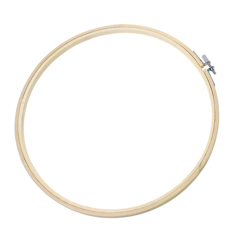 Sexy sparkles Bamboo Embroidery Hoop Cross Stitch Supplies Circle Round Natural (25cm 9-7/8in)