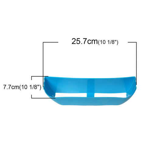 Shoe Rack Shelf Holder Storage Organizer Rectangle Blue Self Adhesive [Kitchen] - Sexy Sparkles Fashion Jewelry - 2