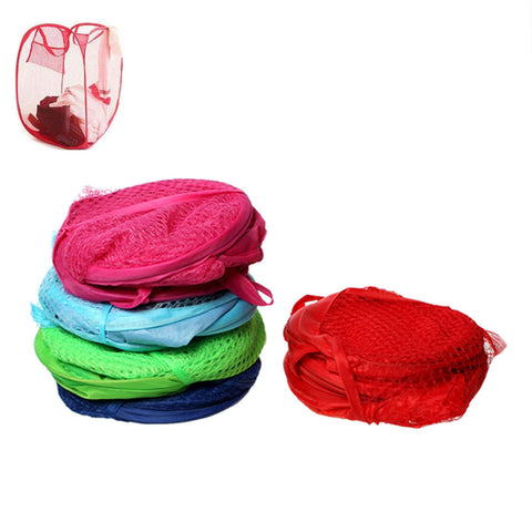 Laundry Bag Hamper Basket Pop up Folding Clothes Storage Organizer - Sexy Sparkles Fashion Jewelry - 3