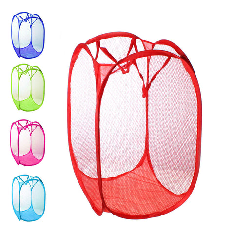 Laundry Bag Hamper Basket Pop up Folding Clothes Storage Organizer - Sexy Sparkles Fashion Jewelry - 1