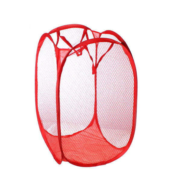 Laundry Bag Hamper Basket Pop up Folding Clothes Storage Organizer