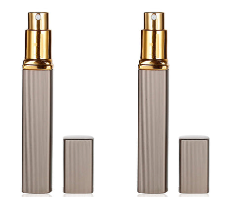 2 Travel Perfume Atomizer, Refillable Bottles Empty Perfume Container Fragrance Atomizer 12ml