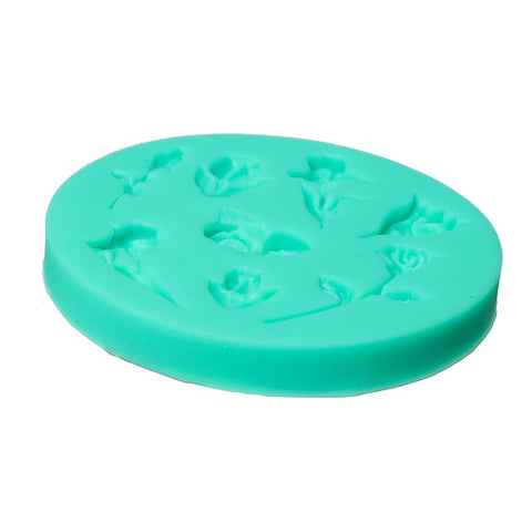 Sexy Sparkles Flower Pattern Silicone Baking Tools for Chocolate Fondant Mold Cake Mould