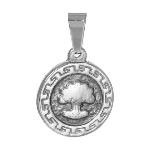 Stainless Steel Lucky Wishing Tree Pendant - Sexy Sparkles Fashion Jewelry - 1