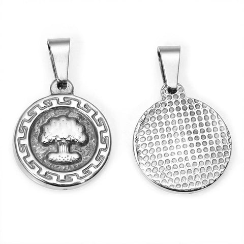 Stainless Steel Lucky Wishing Tree Pendant