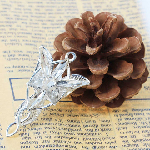 The Arwen Evenstar Pendant With Clear Rhinestones - Sexy Sparkles Fashion Jewelry - 4