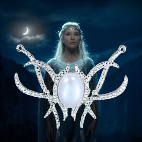 Royal Elven Galadriel Pendant with Acrylic Pearl Imitation - Sexy Sparkles Fashion Jewelry - 3