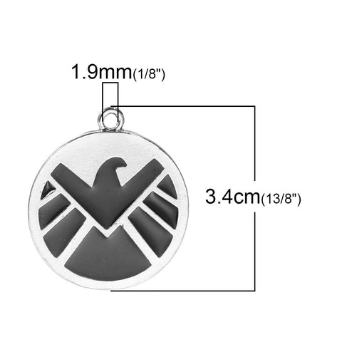 Agents Of S.H.I.E.L.D. Logo Pendant - Sexy Sparkles Fashion Jewelry - 4