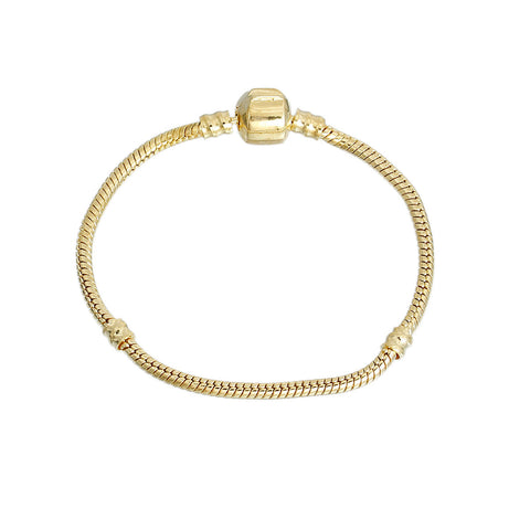 European Snake Chain Charm Bracelet Fits Charm Beads - Sexy Sparkles Fashion Jewelry - 3