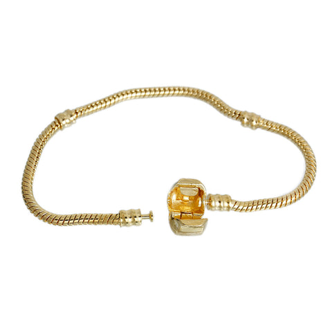 European Snake Chain Charm Bracelet Fits Charm Beads - Sexy Sparkles Fashion Jewelry - 2