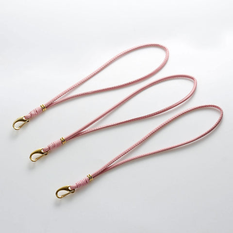 Pink European Style Double Layor Charm Bracelets 19.5cm(7 5/8") long - Sexy Sparkles Fashion Jewelry - 2