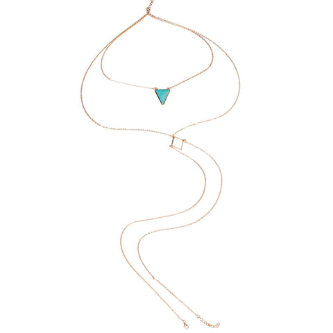 Bikini Beach Crossover Harness Necklace Waist Belly Body Chain Jewelry - Sexy Sparkles Fashion Jewelry - 3