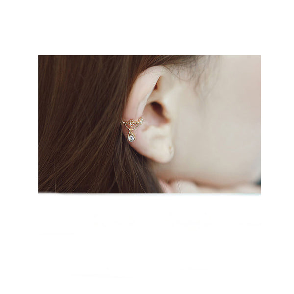 Sexy Sparkles Ear Cuffs Clip Wrap Earrings Stud Wrap Earrings Earrings Cuffs For Women And Girls Clip On The Ears - Sexy Sparkles Fashion Jewelry - 1