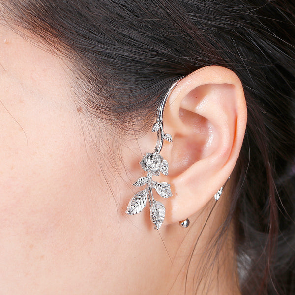 Sexy Sparkles Ear Cuffs Clip Wrap Earrings Stud Wrap Earrings Earrings Cuffs For Women And Girls Clip On The Ears