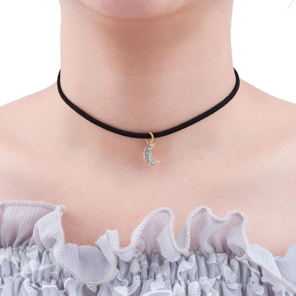 Sexy Sparkles Women Girls Choker Necklace Choose Black Velvet Chokers, Multi color Triangle Pattern and more - Sexy Sparkles Fashion Jewelry - 1