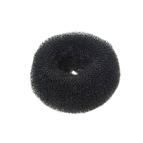 1 Pc Black Nylon Stylish Hair Bun Ring Donut Hair Styler Tool [Misc.] - Sexy Sparkles Fashion Jewelry - 3