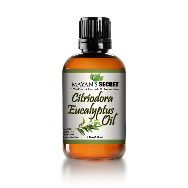 Citriodora Eucalyptus Essential Oil - Huge 4 OZ - 100% Pure & Natural – Premium Therapeutic Grade with Premium Glass Dropper