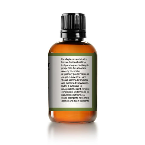 Citriodora Eucalyptus Essential Oil - Huge 4 OZ - 100% Pure & Natural – Premium Therapeutic Grade with Premium Glass Dropper