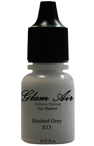 Glam Air Airbrush Set of Two (2) s-E2 Shimmering Black Smoke & E13Hushed Grey Water-based 0.25 Fl. Oz. Bottles of Eyeshadow shimmering black smoke/hushed grey - Sexy Sparkles Fashion Jewelry - 3
