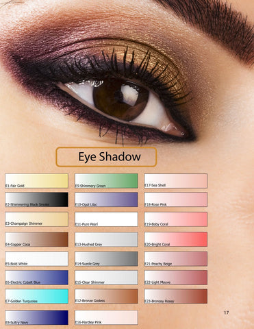 Set of Two (2) Shades of Glam Air Airbrush Eye Shadow Makeup E31 Purple Shimmer and E34 Warm Dusty Rose Water-based Formula Last All Day (For All Skin Types) 0.25oz Bottles - Sexy Sparkles Fashion Jewelry - 4