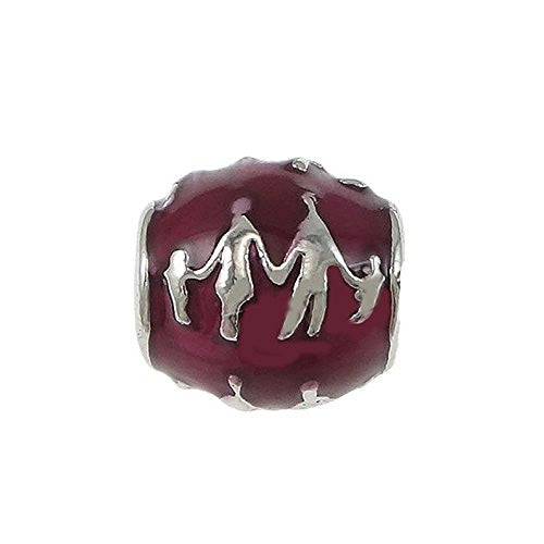 Family Charm Bead for European Snake Chain Charm Bracelet - Sexy Sparkles Fashion Jewelry