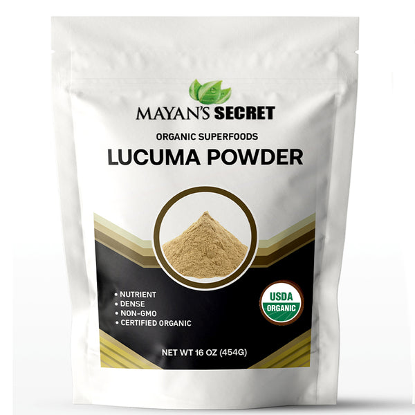 Mayan's Secret Certified Organic Lucuma Powder, 16 Ounce