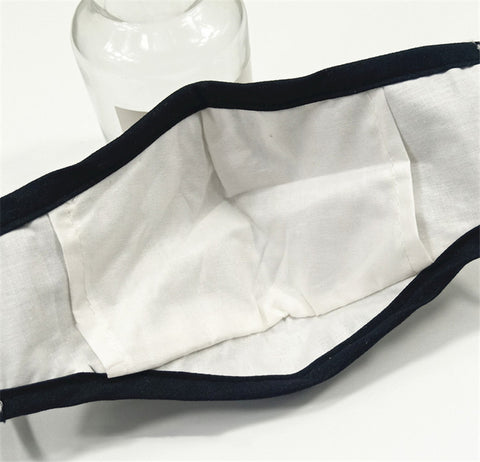 1PCS- Face Reusable Mask Washable Protective Mouth Cotton Mask with 2 Filters